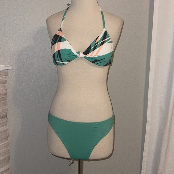 THE BIKINI LAB tropical 2 piece size medium - Picture 1 of 6